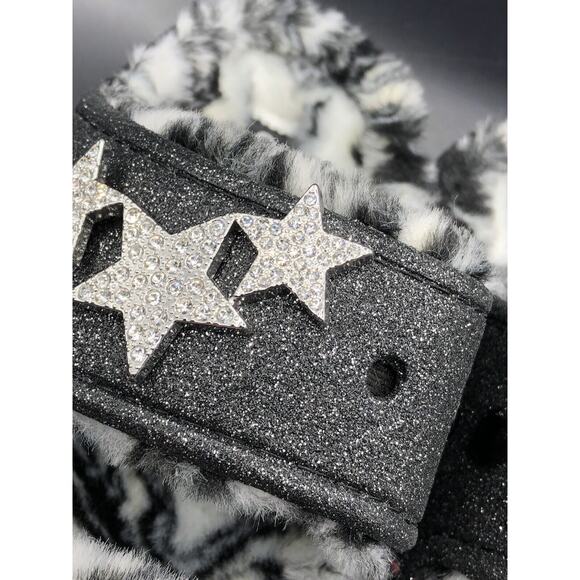 New Crocs Classic Cozzzy Disco Glitter Sandal Women's Size 14/Men’s 13 - Picture 5 of 16